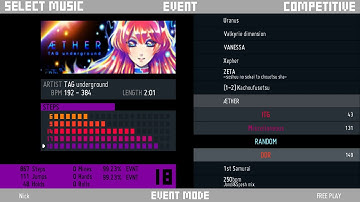 Stepmania - TAG Underground- Æther (Challenge) (99.69%)