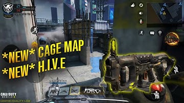 *New* Cage Map & *NEW* H.I.V.E Operator Skill in Call Of Duty Mobile | COD Mobile Season 3