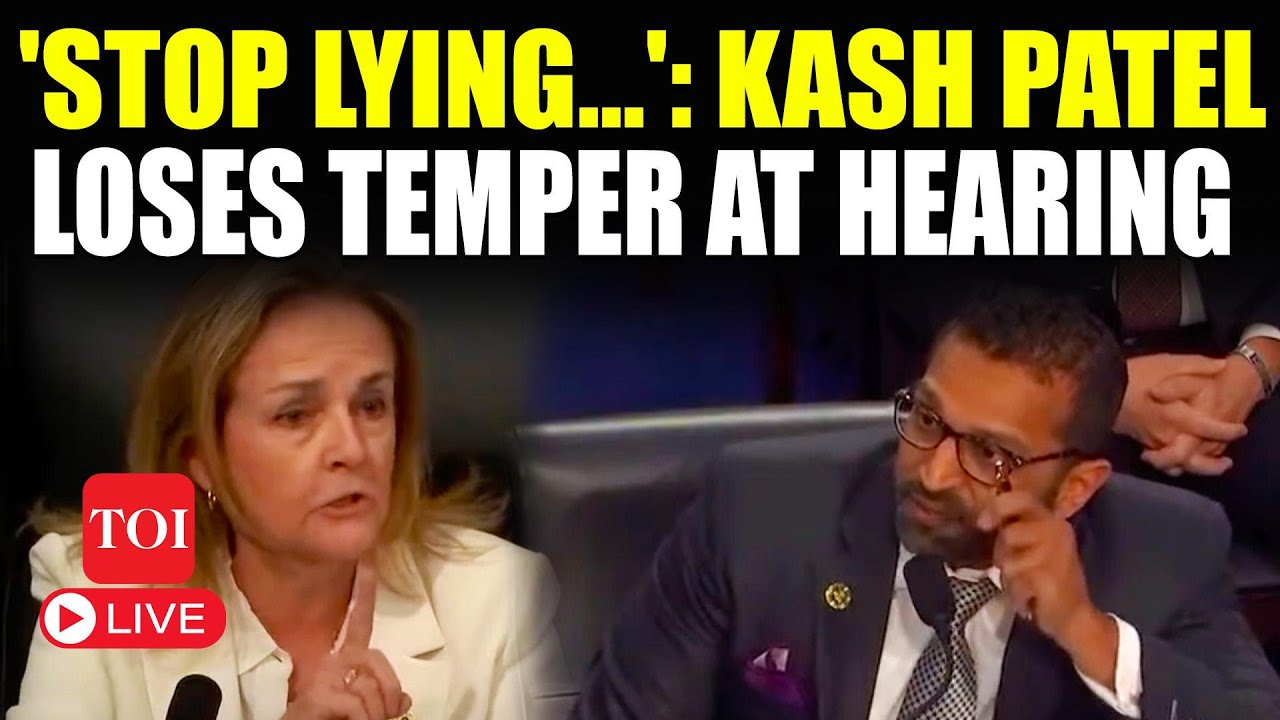LIVE I Kash Patel Clashes With Madeleine Dean At House Hearing: 'You're Failing, Not Me...' I  News