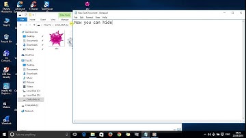 How to change pen drive icon using notepad