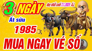 🔴xuất hiện ngày vàng duy nhất nổ lộc lớn. tuổi Ất sửu 1985 trời thương phật độ trúng số cực giàu