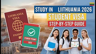 Study in Lithuania 2026 🇱🇹 | Student Visa Step-by-Step (Easy Guide!) Update