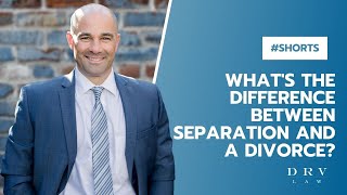 What's The Difference Between Separation and Divorce? #Shorts