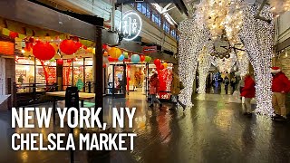 NYC the Chelsea Market - Food Hall Shopping Mall Office Building in Manhattan