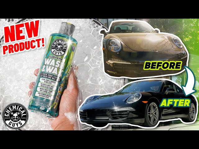 Wash & Wax Your Car At The Same Time With The ALL NEW Sudpreme Wash & Wax  Auto Soap - Chemical Guys 