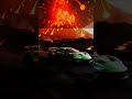 Lava Was Behind Him #volcano #moments #lava #sportcar