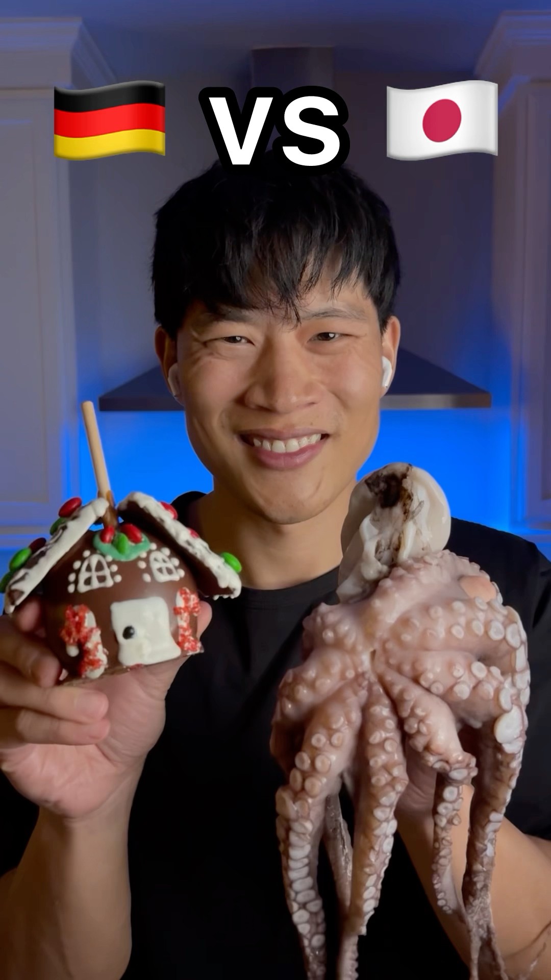 Raw Octopus ?? vs Ginger Bread House Caramel Apple ??