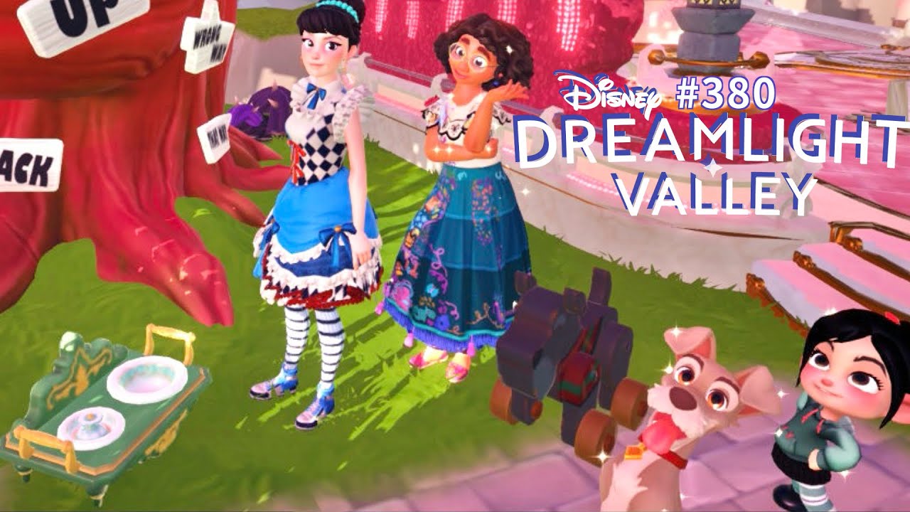 Gamelle & chien à roulettes La belle et le clochard 🐶 Disney Dreamlight Valley Let's play 380