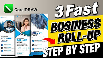 Create 3 Stunning Roll Up Banners in CorelDRAW | Epic Step-by-Step Guide