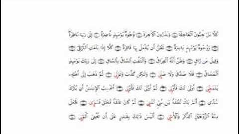 سورة القيامة برواية الدوري عن الكسائي الشيخ جلال المجدوب1