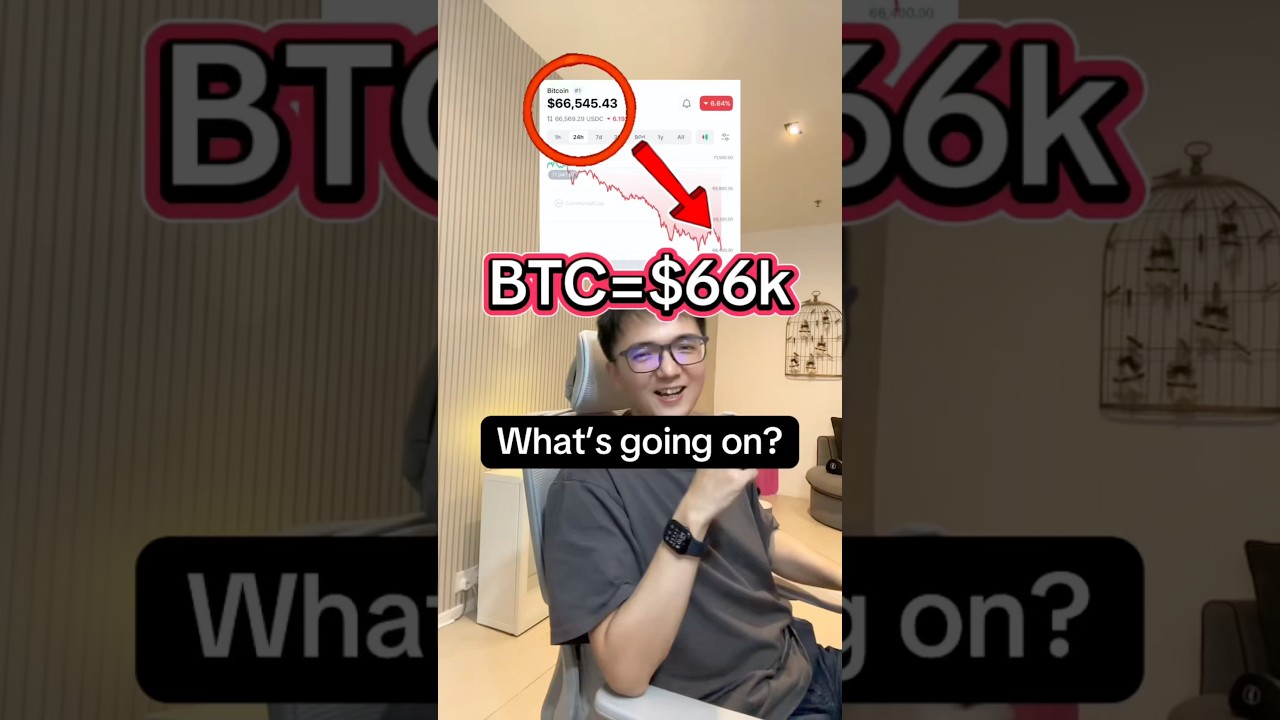 BTC, Bitcoin is down to $66k? What’s going on? What is the trigger? Why? What’s next or BTC, ETH XRP