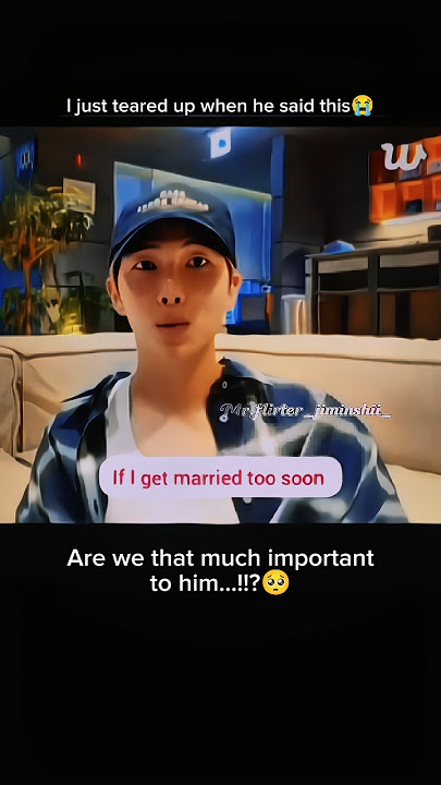 RM talking about marriage.. 😭#bts #namjoon #rm #btsarmy #kpop #new #trending