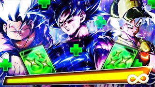 THE MEME TEAM WITH ULTRA UI GOKU HAS REACHED ULTRA INSTINCT LEVELS OF POWER!!! (Dragon Ball Legends)