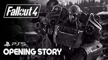 Fallout 4 (PS5): Opening Cinematic Story Scene