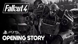 Fallout 4 (PS5): Opening Cinematic Story Scene