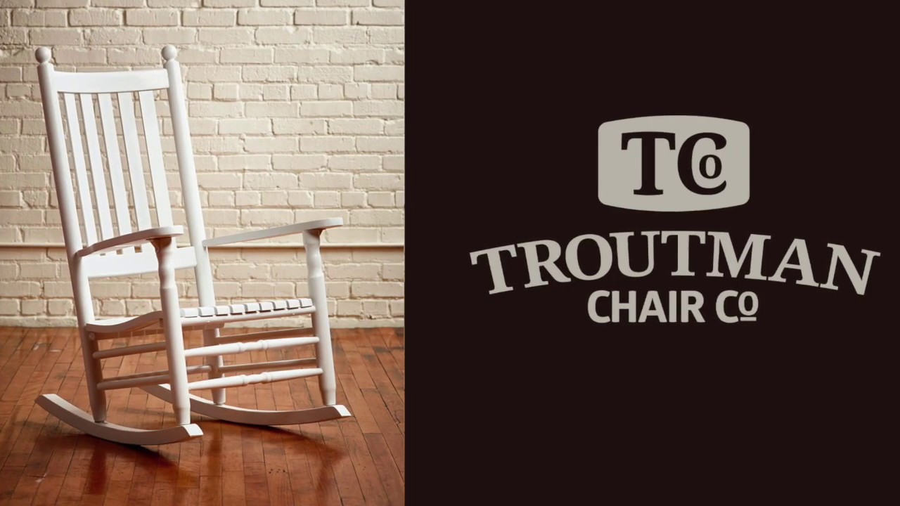 Troutman 900 Carolina Rocker – Handmade with Solid Wood