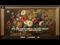 Vintage Floral Art 🌸 Free 2 Hour Samsung Frame TV Screensaver 4K 2026