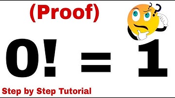 0 ! = 1 Proof | Why is 0 factorial equal to 1 proof | Zero factorial proof | 0 a | 0 1 | Purdue Math