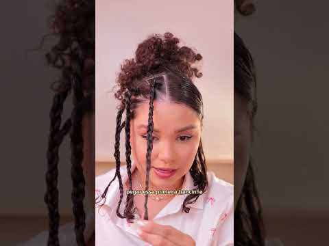 GEEEENTE, 40 MINUTOS PRA FAZER UM TREM DESSE! 😭🤌🏼 #hairstyle