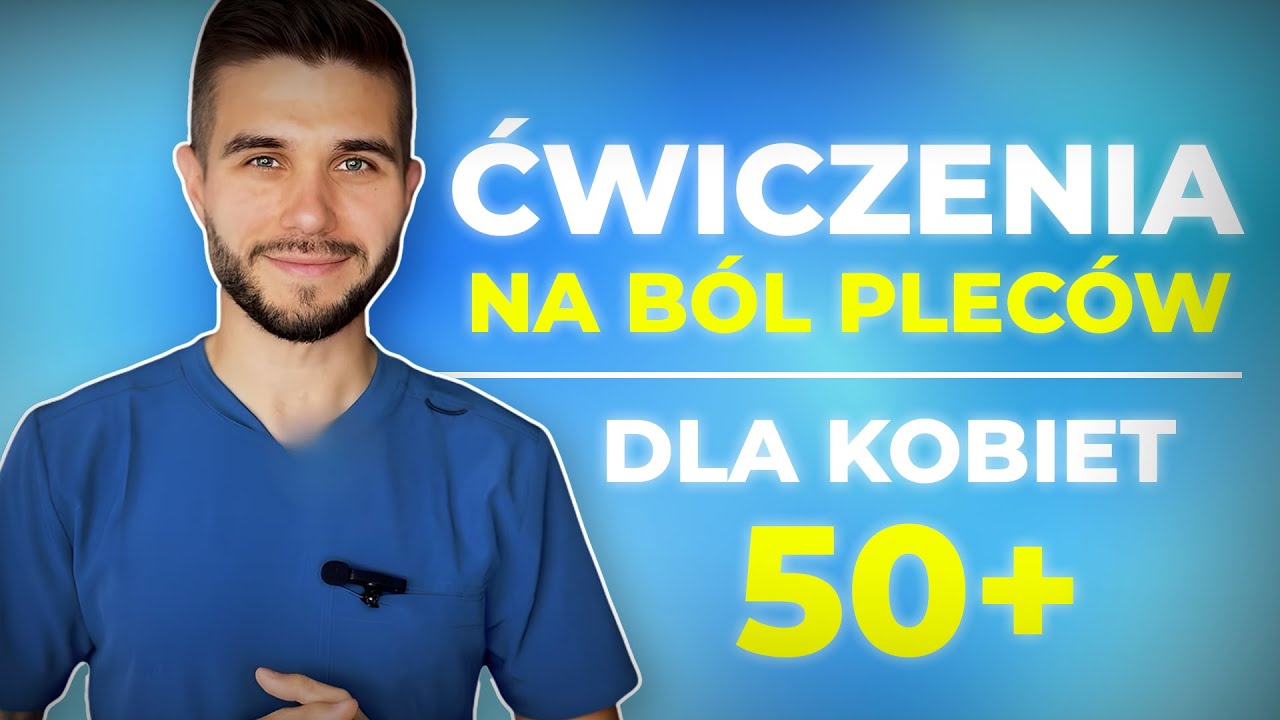 Ćwiczenia na ból pleców na dole 50+