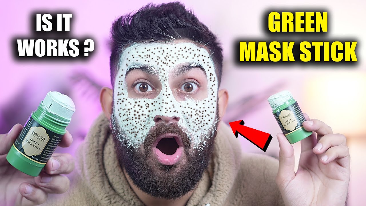 Tried VIRAL GREEN MASK STICK & THIS HAPPENED | Honest Review | Skincare Routine | DSBOSSKO