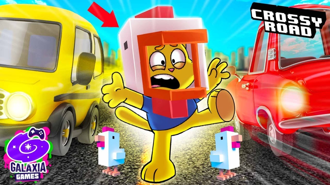 CROSSY ROAD SPEEDRUN MAIS ENGRAÇADA!!! | Crossy Road