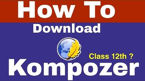 kompozer download || kompozer std 12 || kompozer download for windows 7 || how to download kompozer