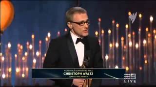 Oscars 2013: Christoph Waltz wins Best Supporting Actor for Django Unchained