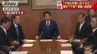 「小池氏を敵に回すなと・・・」　歴史的大敗の自民党(17/07/03)