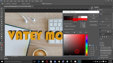 How to Make 3D Text -  Photoshop CC Tutorial 2018