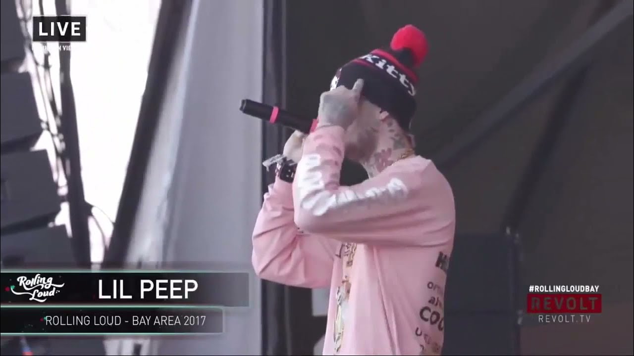 Lil Peep - The Brightside (Live at Rolling Loud Bay Area) 2017#LILPEEP #ROL...