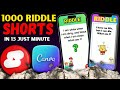 I made 1000 riddle youtube shorts in 15 minutes with canva bulk create