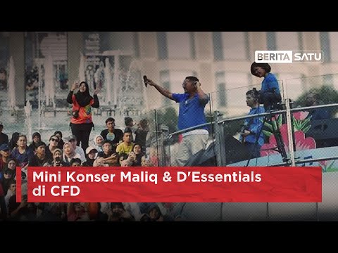 Mini Konser Maliq & DEssentials di CFD | Beritasatu @BeritaSatuChannel