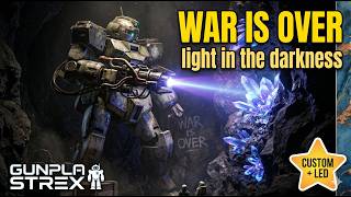 THE WAR IS OVER: Light in the Darkness 💎 Cinematic Gundam Diorama Build (HG RX-78-2 GTO)