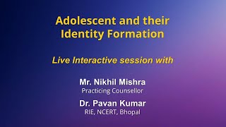 Sahyog :  Adolescent and their Identity Formation