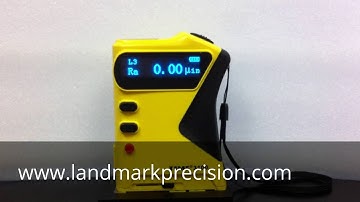 Handheld portable surface roughness tester TIME3100 with dual screen