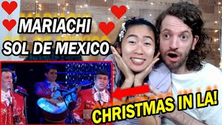 Couple Reaction to Mariachi Sol De Mexico - A Merri-Achi Christmas