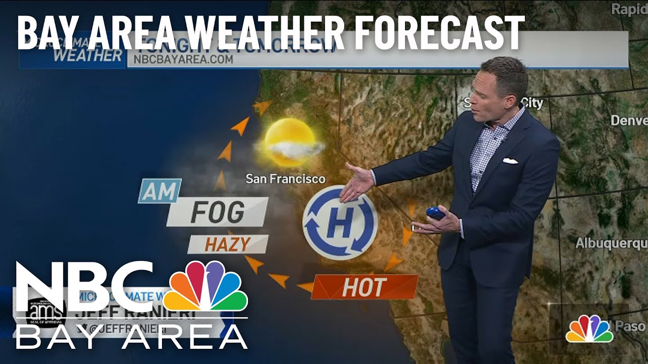 Bay Area Forecast: 60s to 90s and When Thunderstorm Chances Increase ...