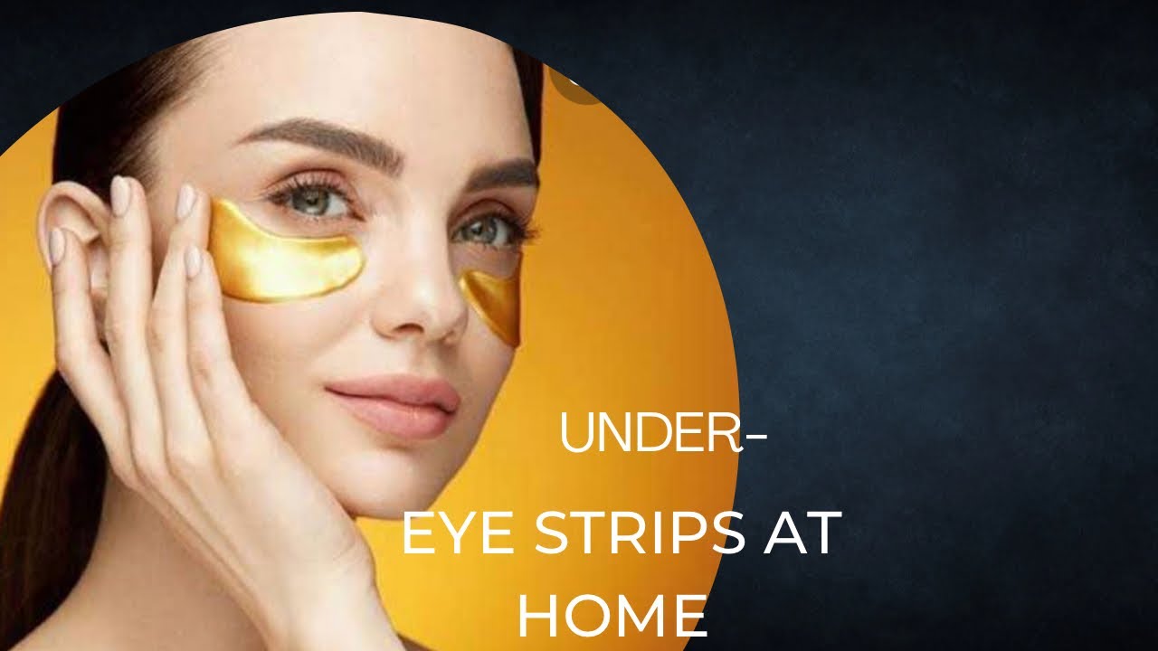#undereye strips home made. - YouTube