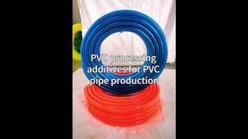 PVC stabilizer and lubricant for PVC pipe production