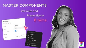 Figma Components & Variants Explained in 8 Minutes | Beginner Tutorial
