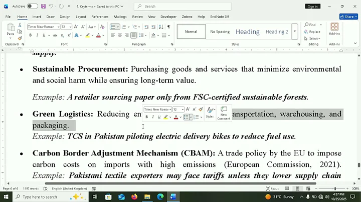 Chapter 6: Sustainable Supply Chain Management | Green Logistics & Procurement Explained 🌱