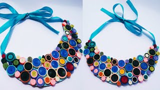 Qulling paper jewelry | how to make qulling paper jewelry