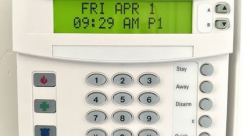 How to stop the BEEPING on my alarm system when the power goes out