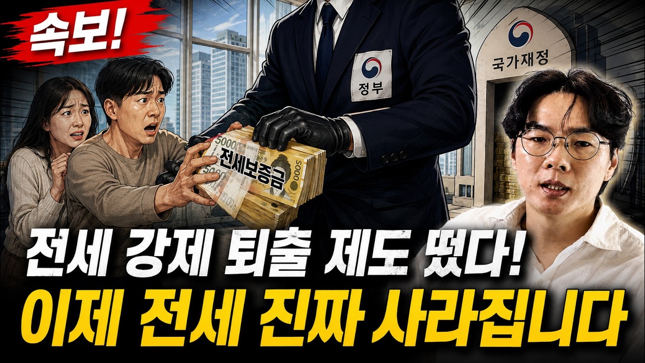 🚨속보🚨 큰일났습니다! 정부가 진짜 전세 없앨 작정이네요!