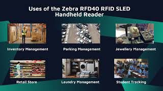 Zebra RFD40 RFID Handheld RFID Sled Reader