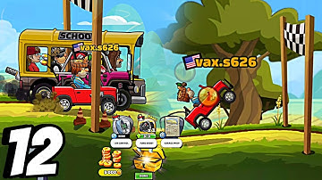 Hill Climb Racing 2 🛻 - Crazy race 🤯 - Gameplay Walkthrough Part 12 - (iOS, Android) - Vax Gaming