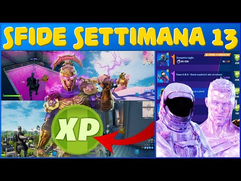 SFIDE SETTIMANA 13 STAGIONE 5 - COME SALIRE DI LIVELLO VELOCEMENTE SU FORTNITE STAGIONE 5