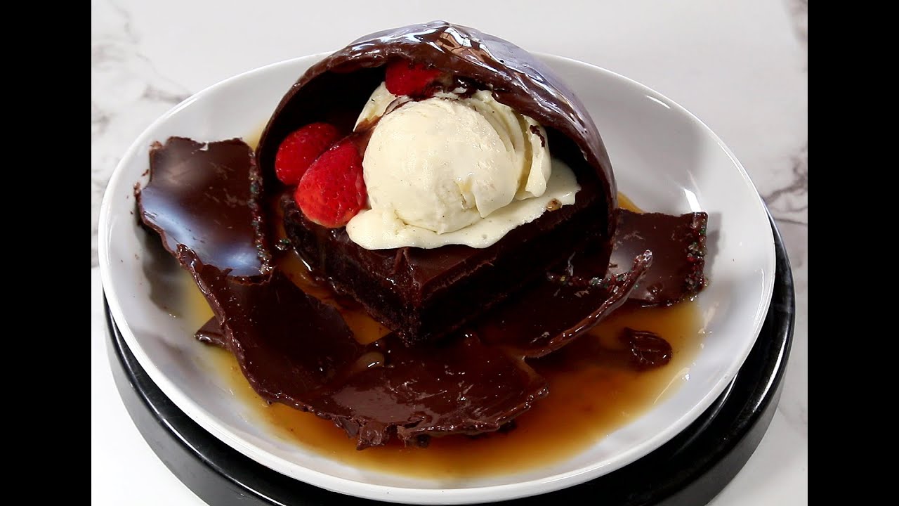 How to Make a Dome Dessert YouTube