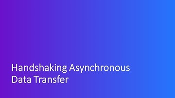 GATE CSE COA Tutorial Series Ch - 11 - 5 | Asynchronous Data Transfer | Handshaking  Method